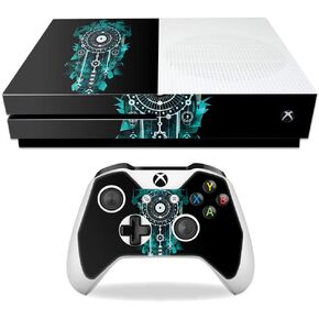 MightySkins Skin Compatible with Microsoft Xbox One S - Geo Dream Catcher | Protective, Durable, and Unique Vinyl Decal wrap Cover | Easy to Apply, Remove, and Change Styles | Made in The USA