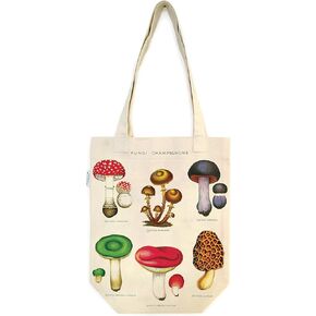 Cavallini Papers & Co., Inc. Mushrooms Tote Bag, Multi