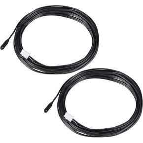Uxcell 2pcs 10K NTC مسبار استشعار درجة الحرارة 6.6ft كابل تمديد ميزان الحرارة الرقمي