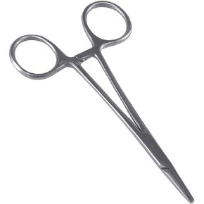 Craft County 5 Inch Silver Stainless Steel Locking Forceps – Use for Detail Work, Sewing, and Other Crafting Needs