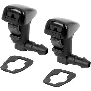 X AUTOHAUX 2pcs 25815793 Car Windshield Wiper Washer Nozzle Spray Jet Replacement for Cadillac CTS 2009-2015