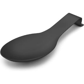 LIANYU Stainless Steel Spoon Rest, Spatula Ladle Holder, Heavy Duty, Dishwasher Safe