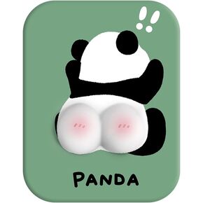 Ergonomic Mouse Pad with Wrist Rest Support,3D Gel Mouse Pad Wrist Support for Gaming Office Computer Laptop,Pain Relief with Non-Slip PU Base,Cute Panda Butt Design Large Mouse Pads for Gift in Saudi Arabia