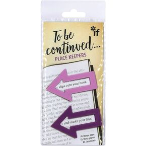 That Company called if to be Continued – Bookmark – Purple