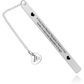 Physical Therapist Gift Appreciation Bookmark Physical Therapy Nurse Doctor Physical Therapist Assistant Thank You Gifts PT Graduation Gift Going Away Retirement Birthday Christmas Gift for Women Men