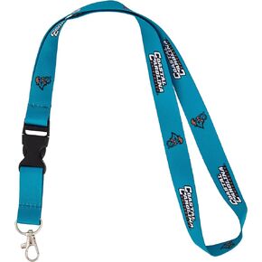 Desert Cactus Coastal Carolina University Lanyard Chanticleers CCU CINO Car Keys ID Badge Holder Keychain Detachable Breakaway Snap Buckle (Blue)