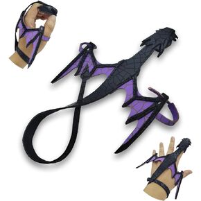 Leather Hand Dragon Bracelet, Adjustable Cosplay Hand Cuff Bracelets for Men Women, Cosplay Wrap Gift