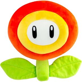 Club Mocchi-Mocchi- Nintendo Super Mario Plush - Fire Flower Plushie - Collectible Squishy Plushies - 15 Inch