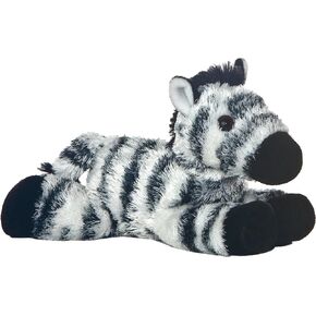 Aurora® Adorable Mini Flopsie™ Zany™ Stuffed Animal - Playful Ease - Timeless Companions - White 8 Inches