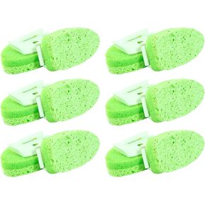 6-Pack Dishwashing Cleaning Sponges Non-Scratch Libman Gentle-Touch Refills (Case-12 Pads) Scrubber