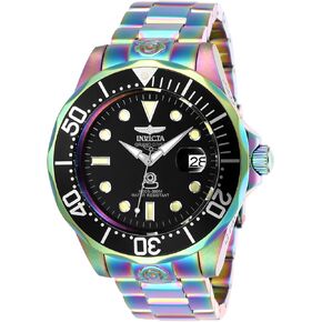 Invicta Men's Pro Diver Automatic-self-Wind Diving Watch with Stainless-Steel Strap, Multi, 20 (Model: 26601) in Kuwait