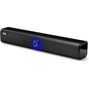Adesso Xtream S6 Bluetooth and AUX Sound Bar Speaker 10W x 2