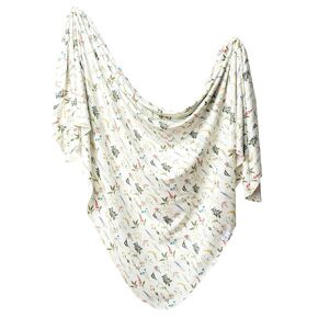 Copper Pearl Large Premium Knit Baby Swaddle Receiving Blanket Aspen