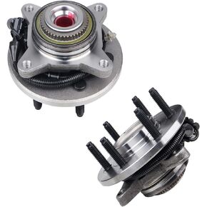 KUSATEC 515079 FrontWheel Bearing Hub Assembly 2-Pack for 2005 Ford F-150 2006-2008 Ford F-150 2006-2008 Lincoln Mark LT, 6 Lug