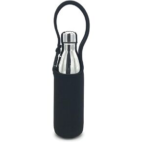 Wanty Neoprene 17 Oz Insulated Water Drink Bottle Cooler Carrier Cover Sleeve Tote Bag Pouch Holder Strap for Climbing Cycling and Running Outdoor Activities