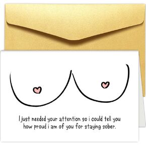Chenive 2nd Anniversary Card for Husband Wife, Cotton Anniversary Card for Him Her, Happy 2nd Wedding Anniversary Pun Card, Two Years Together Gift