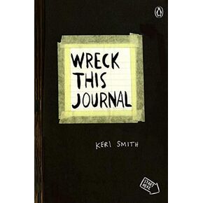Random House Wreck This Journal Expanded Edition 5.5"X8.25", Black