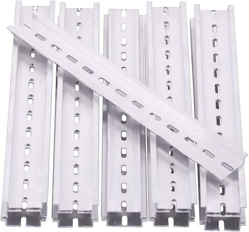 Keadic 15Pcs DIN Rail Slotted Aluminum, 4 Inches Long 35mm Wide 7.5mm High in Saudi Arabia