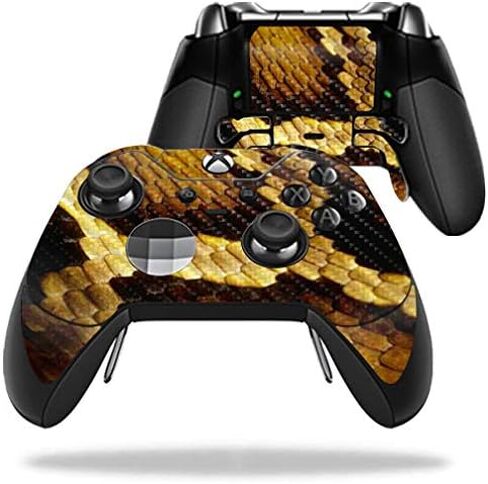 MightySkins Carbon Fiber Skin for Microsoft Xbox One Elite Controller - Piggy | Protective, Durable Textured Carbon Fiber Finish | Easy to Apply, Remove, and Change Styles | Made in The USA in Saudi Arabia