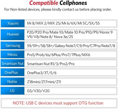 محرك أقراص فلاش 64 جيجا بايت، محرك أقراص فلاش Aiibe Thumb Drive، محرك أقراص فلاش 64 جيجا بايت USB 3.0 نوع C قابل للسحب بدون غطاء مزدوج USB OTG للهواتف الذكية USB C، Samsung Galaxy S8 S9، الكمبيوتر اللوحي، Mac والكمبيوتر الشخصي in Kuwait