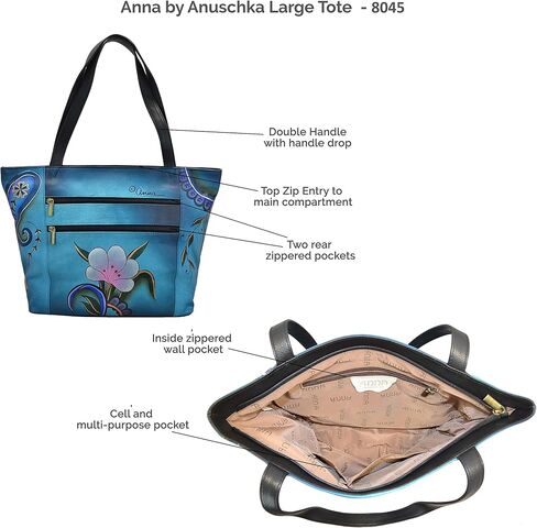 آنا من Anuschka جلد مطلي يدويًا in Kuwait