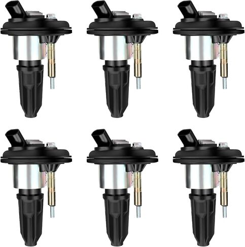MAYASAF DW01659 استبدال ملف الإشعال لسيارة Chevy 2004-06 Colorado (Canyon)، 2002-05 Trailblazer (EXT)/Envoy (XL)، 2004-05 Envoy XUV/Buick Rainier، Saab 9-7x، Olds Bravada، Isuzu UF303 C1395 E255 in Kuwait