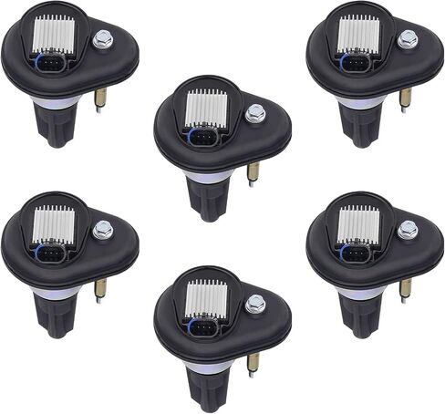 MAYASAF DW01659 استبدال ملف الإشعال لسيارة Chevy 2004-06 Colorado (Canyon)، 2002-05 Trailblazer (EXT)/Envoy (XL)، 2004-05 Envoy XUV/Buick Rainier، Saab 9-7x، Olds Bravada، Isuzu UF303 C1395 E255 in Kuwait