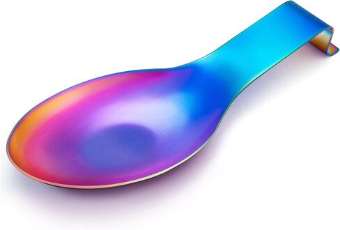 LIANYU Stainless Steel Spoon Rest, Spatula Ladle Holder, Heavy Duty, Dishwasher Safe in Saudi Arabia