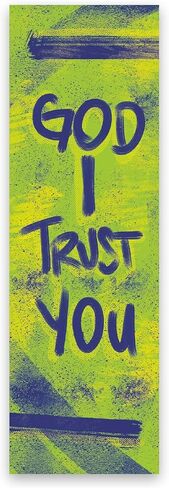 Children and Youth Bookmark, Faith Can Walk on Water, Matthew 14:29, Pack of 25, Handouts for Classroom, Sunday School, and Bible Study in Kuwait