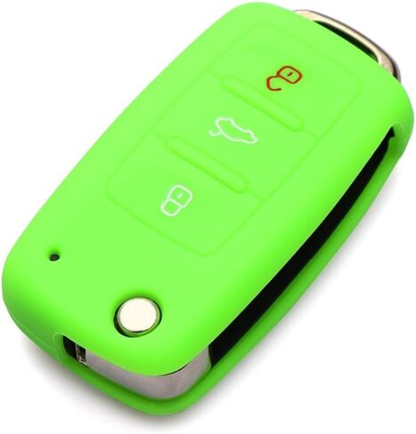 غطاء حماية من السيليكون لمفتاح التحكم عن بعد من السيليكون 9 moon® FOB لسيارة VW Volkswagen New in Kuwait