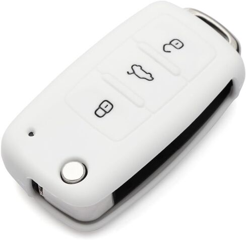 غطاء حماية من السيليكون لمفتاح التحكم عن بعد من السيليكون 9 moon® FOB لسيارة VW Volkswagen New in Kuwait