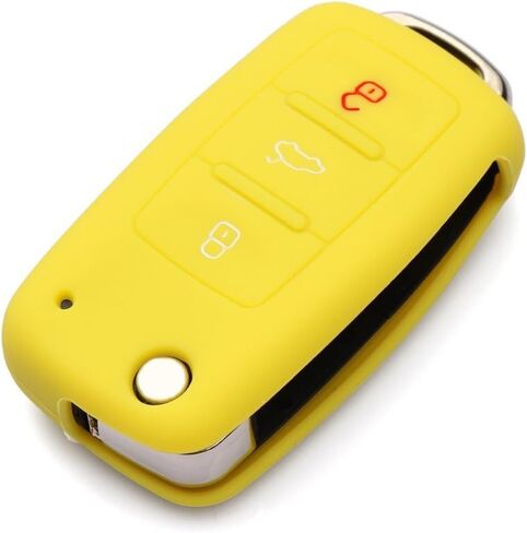 غطاء حماية من السيليكون لمفتاح التحكم عن بعد من السيليكون 9 moon® FOB لسيارة VW Volkswagen New in Kuwait