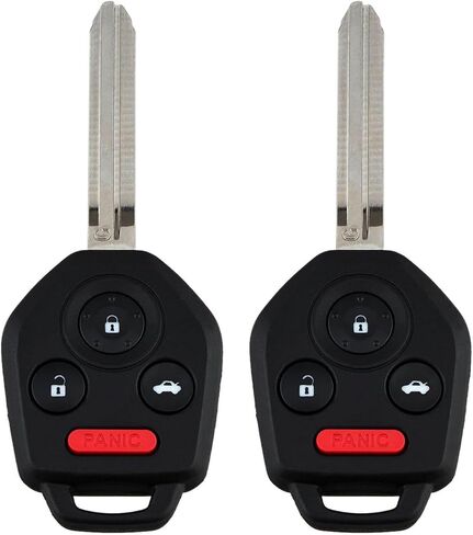 2 بديل Keylessbest لعام 2016 2017 2018 2019 سوبارو فورستر امبريزا STI XV Crosstrek مفتاح فوب التحكم عن بعد CWTWBU766 4 أزرار 433 ميجا هرتز in Kuwait