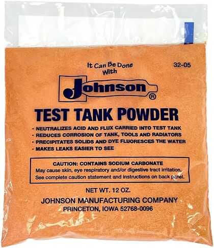 Plasma Table Green Cutting Fluid Powder & Radiator Repair Test Tank Cleaner - 1 Bag, 12 Oz - Green Fluorescent Dye for Leak Detection - Made in USA in Saudi Arabia