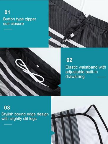 شورت سباحة رجالي من SILKWORLD سريع الجفاف 2 في 1 مع بطانة مضغوطة in Kuwait