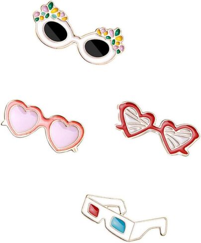 BESTOYARD Beach Style Brooches Small Gifts for Women Funny Lapel Womens Sunglasses Costume Props Decoration Summer Sunglasses Clothes Brooches Summer Decor Enamel Dress Hawaii Miss in Saudi Arabia