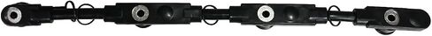 Overmolded Battery Harness 21 Inch Black Negative Battery Cable Harness Assembly for Semi Truck, for 4 Batteries in Saudi Arabia