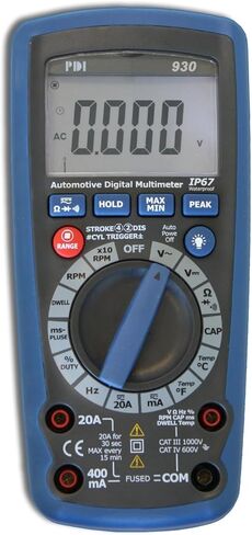 جهاز قياس متعدد محمول باليد من PDI DM-930، أزرق in Kuwait