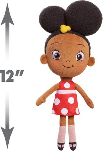 Ada Twist, Scientist Cuddle Time Ada Twist 12 Inch Plush, Includes Signature Outfit, Kids Toys for Ages 2 Up by Just Play in Saudi Arabia