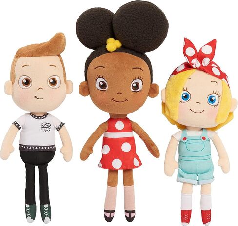 Ada Twist, Scientist Cuddle Time Ada Twist 12 Inch Plush, Includes Signature Outfit, Kids Toys for Ages 2 Up by Just Play in Saudi Arabia