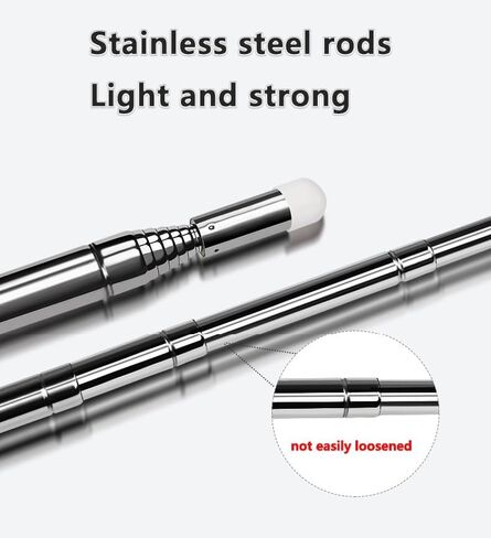 3 PCS Telescopic Presentation Pointer,Telescopic Pointer Stick with Hand Lanyard, Presentation Pointers for Teachers, Teaching Pointer,for Classroom Teaching Whiteboard Pointer Stick in Saudi Arabia