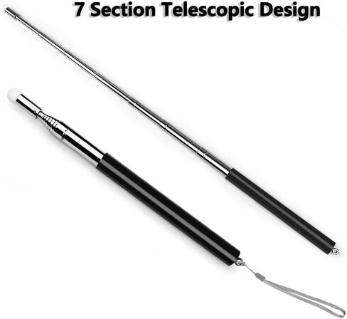 3 PCS Telescopic Presentation Pointer,Telescopic Pointer Stick with Hand Lanyard, Presentation Pointers for Teachers, Teaching Pointer,for Classroom Teaching Whiteboard Pointer Stick in Saudi Arabia