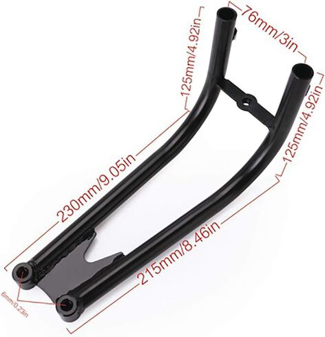 دراجة نارية قوس دراجة نارية قطعة من نسيج درابزين ل NC700 NC750X NC750D CB1300 CB400 CBR650 CB500X CRF1000 CBR1000RR in Kuwait