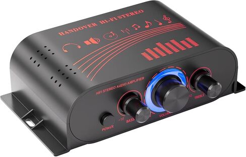 مضخم طاقة صوتي بحد أقصى 50 وات × 2، مكبر صوت صغير بقناتين من الفئة D مع مدخل RCA لمكبر صوت السيارة المنزلي ودورة الألعاب DIY، مستقبل مضخم الصوت المنزلي هاي فاي (بدون محول الطاقة) in Kuwait