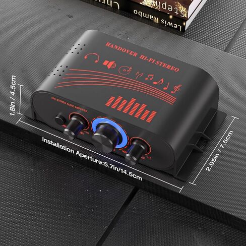 مضخم طاقة صوتي بحد أقصى 50 وات × 2، مكبر صوت صغير بقناتين من الفئة D مع مدخل RCA لمكبر صوت السيارة المنزلي ودورة الألعاب DIY، مستقبل مضخم الصوت المنزلي هاي فاي (بدون محول الطاقة) in Kuwait