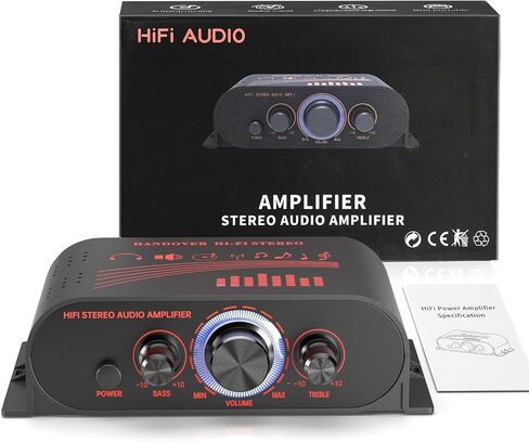 مضخم طاقة صوتي بحد أقصى 50 وات × 2، مكبر صوت صغير بقناتين من الفئة D مع مدخل RCA لمكبر صوت السيارة المنزلي ودورة الألعاب DIY، مستقبل مضخم الصوت المنزلي هاي فاي (بدون محول الطاقة) in Kuwait