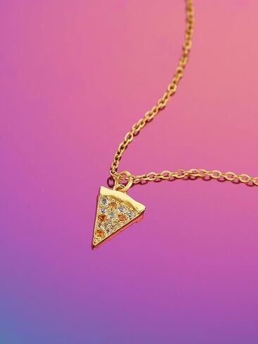 Kawaii لطيف لذيذ مطلية بالذهب الفاكهة الغذاء قلادة القلائد، بسيطة مجوهرات اكسسوارات هدايا للنساء الفتيات in Kuwait