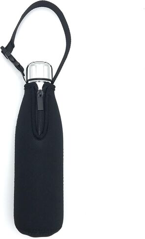 Wanty Neoprene 17 Oz Insulated Water Drink Bottle Cooler Carrier Cover Sleeve Tote Bag Pouch Holder Strap for Climbing Cycling and Running Outdoor Activities in Kuwait