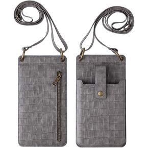 Small Crossbody Cell Phone Purse for Women Lightweight Shoulder Bag with Credit Card Slots