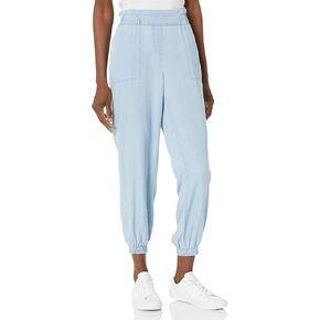 Zac & Rachel Women's Pull on Tencel Jogger Pant with Elastic Waistband and Ankle